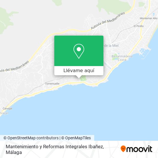 Mapa Mantenimiento y Reformas Integrales Ibañez