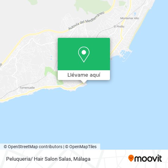 Mapa Peluqueria/ Hair Salon Salas