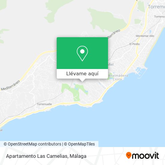 Mapa Apartamento Las Camelias