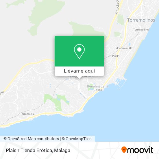 Mapa Plaisir Tienda Erótica