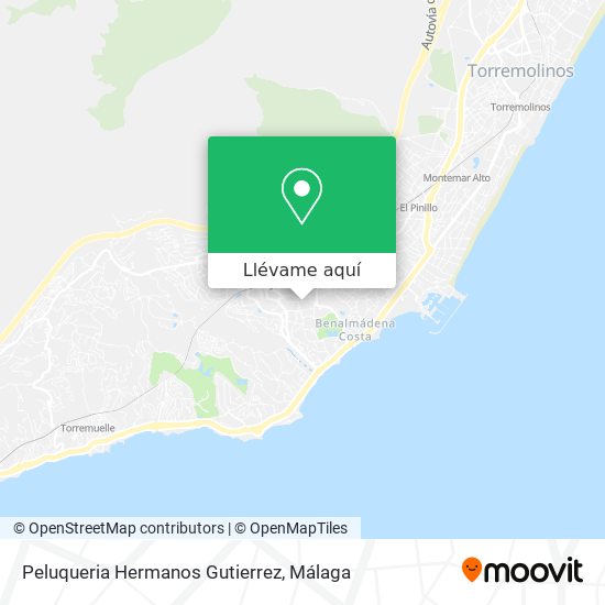 Mapa Peluqueria Hermanos Gutierrez