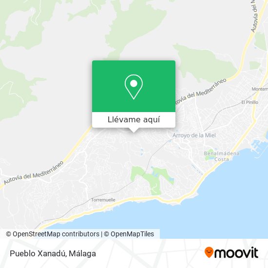 Mapa Pueblo Xanadú