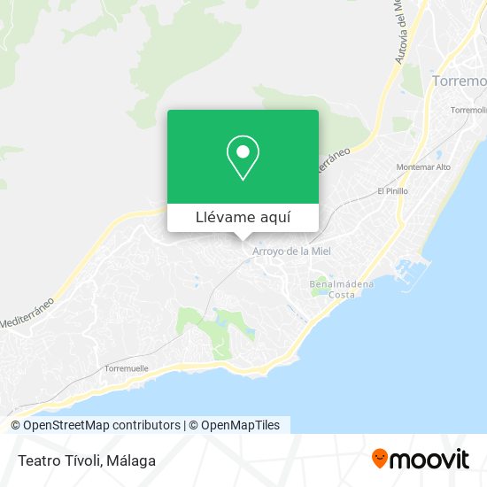 Mapa Teatro Tívoli
