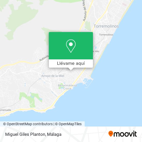 Mapa Miguel Giles Planton