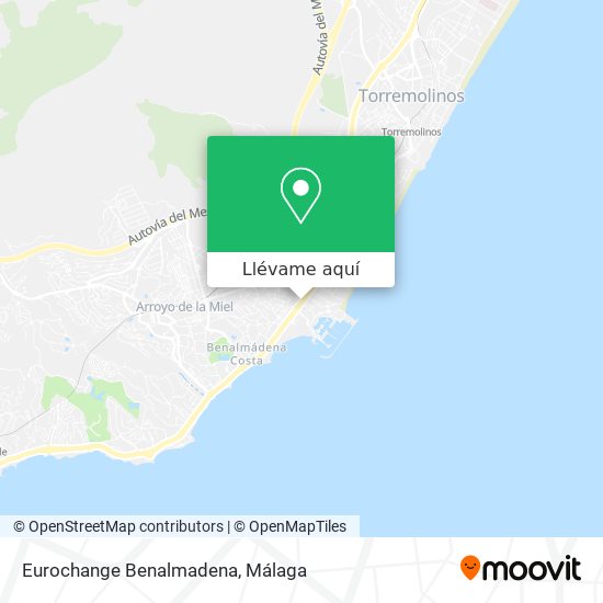 Mapa Eurochange Benalmadena