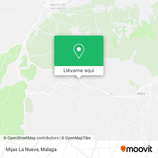 Mapa Mijas La Nueva