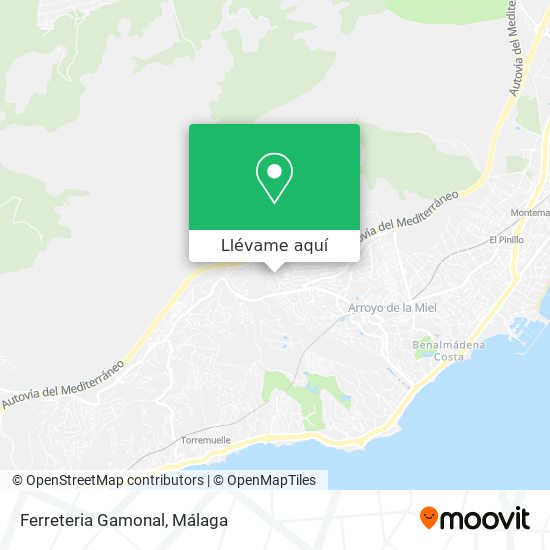 Mapa Ferreteria Gamonal