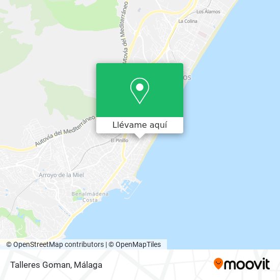 Mapa Talleres Goman
