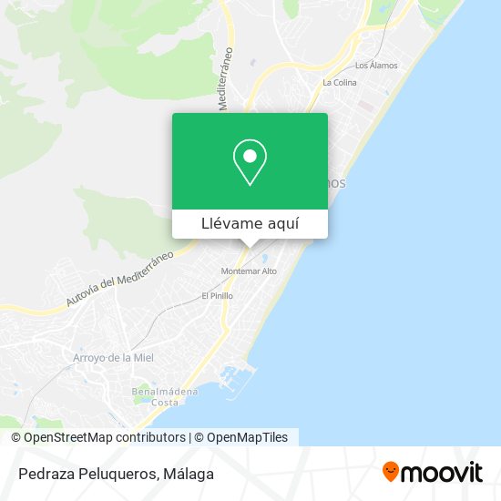 Mapa Pedraza Peluqueros
