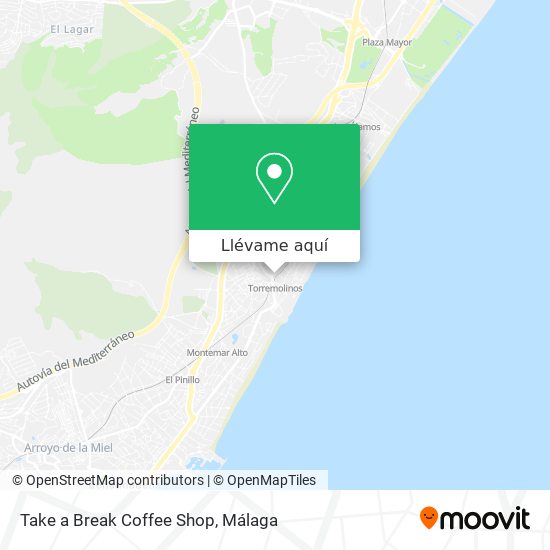 Mapa Take a Break Coffee Shop