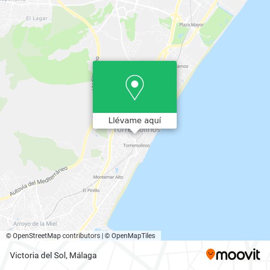 Mapa Victoria del Sol