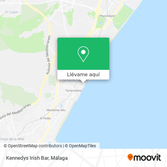 Mapa Kennedys Irish Bar