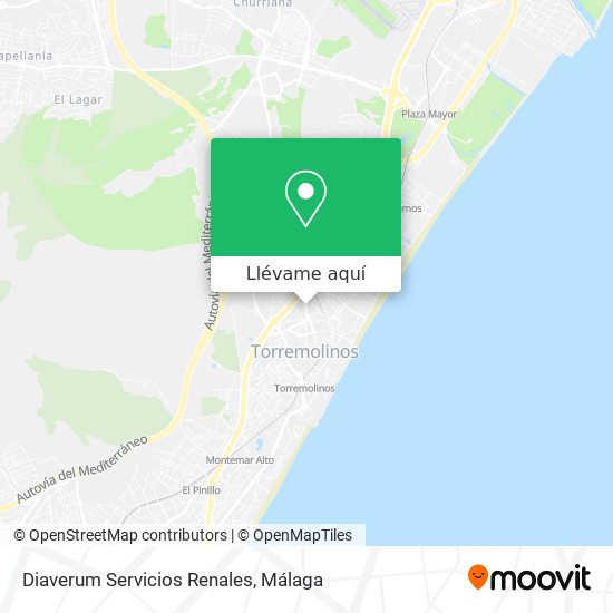 Mapa Diaverum Servicios Renales