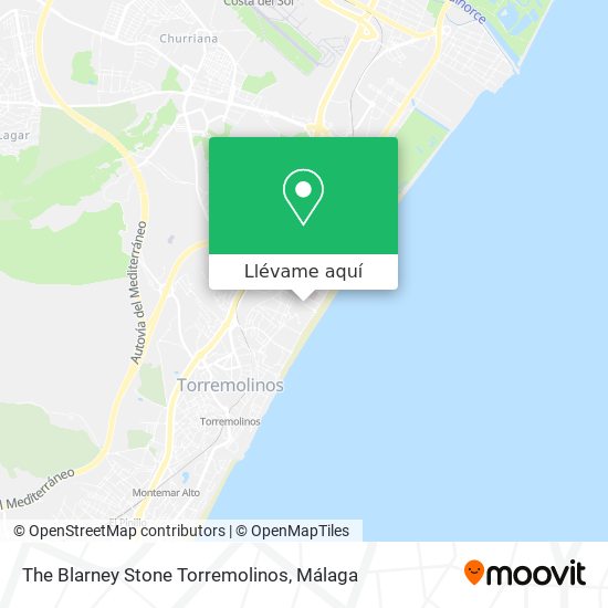 Mapa The Blarney Stone Torremolinos