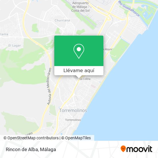 Mapa Rincon de Alba