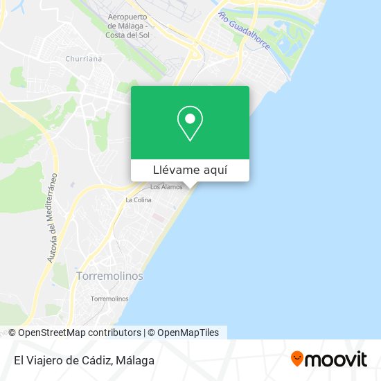 Mapa El Viajero de Cádiz