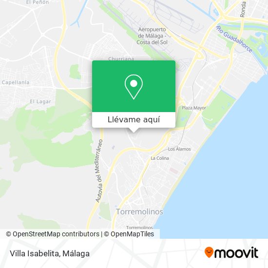 Mapa Villa Isabelita
