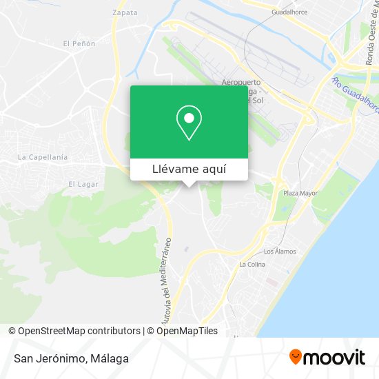 Mapa San Jerónimo