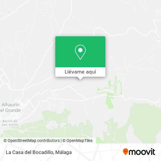 Mapa La Casa del Bocadillo