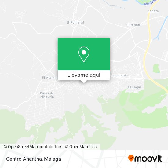 Mapa Centro Anantha