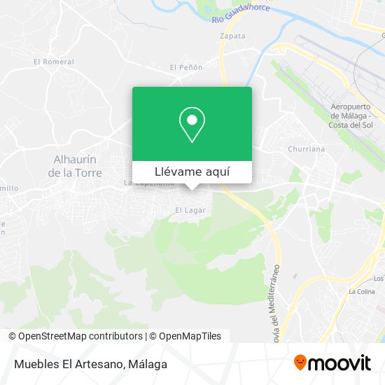 Mapa Muebles El Artesano