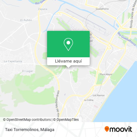 Mapa Taxi Torremolinos