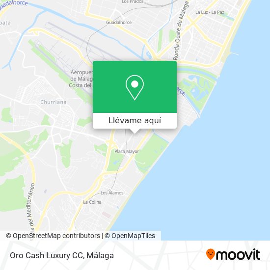 Mapa Oro Cash Luxury CC