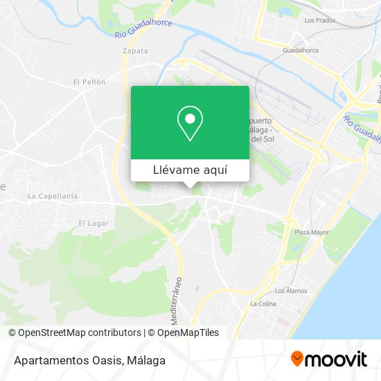 Mapa Apartamentos Oasis