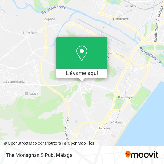 Mapa The Monaghan S Pub