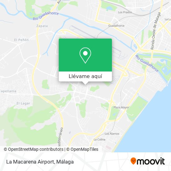 Mapa La Macarena Airport