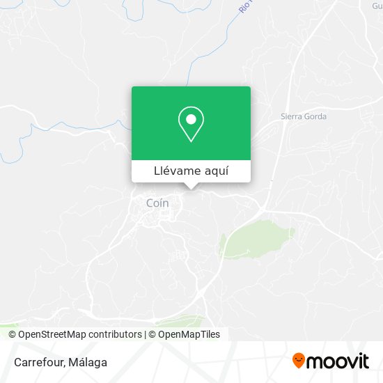 Mapa Carrefour