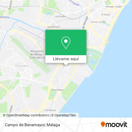Mapa Campo de Benamayor
