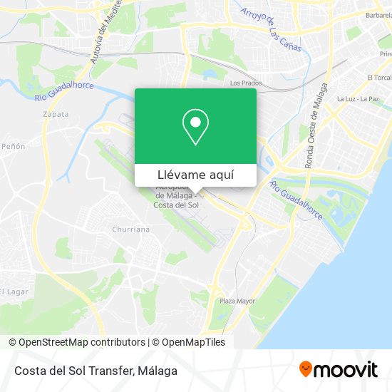 Mapa Costa del Sol Transfer