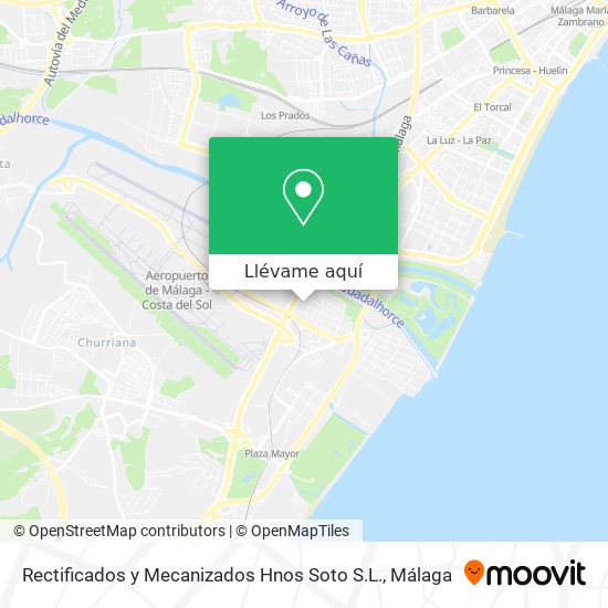 Mapa Rectificados y Mecanizados Hnos Soto S.L.