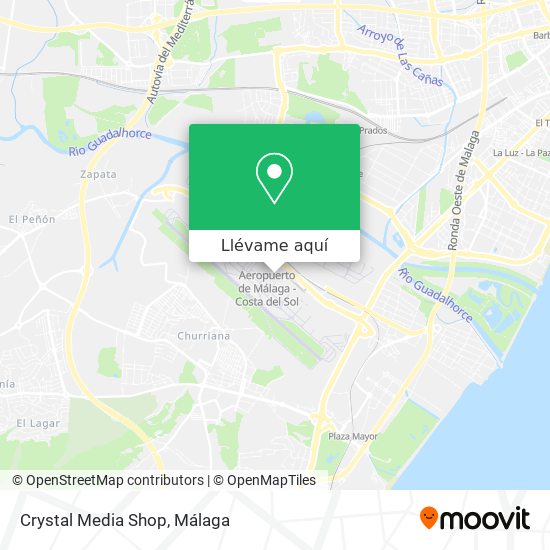 Mapa Crystal Media Shop