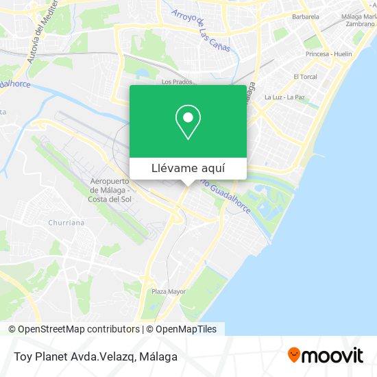 Mapa Toy Planet Avda.Velazq