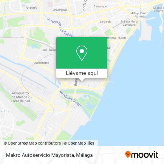 Mapa Makro Autoservicio Mayorista