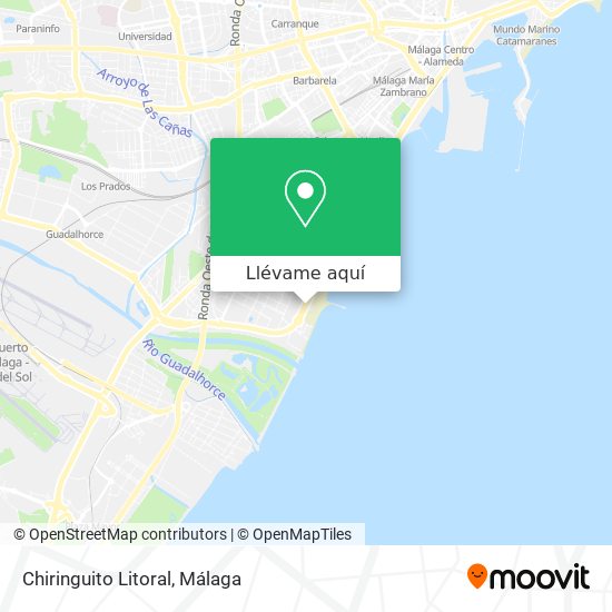 Mapa Chiringuito Litoral