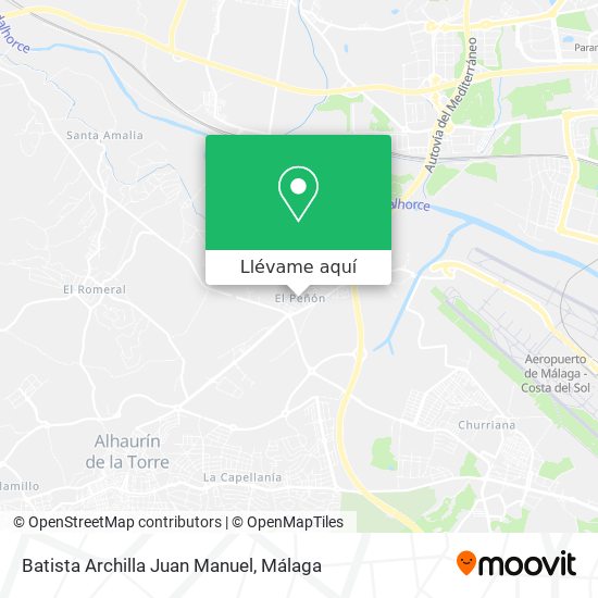 Mapa Batista Archilla Juan Manuel