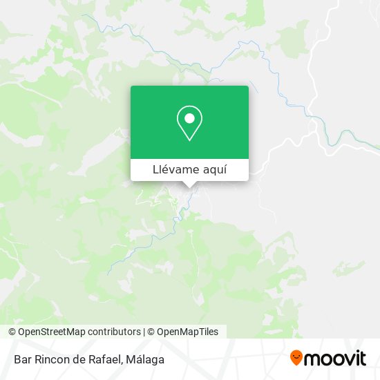 Mapa Bar Rincon de Rafael