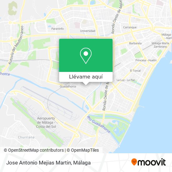 Mapa Jose Antonio Mejias Martin