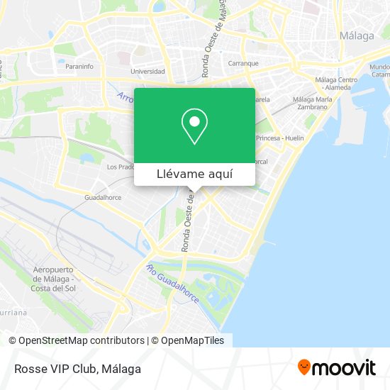 Mapa Rosse VIP Club
