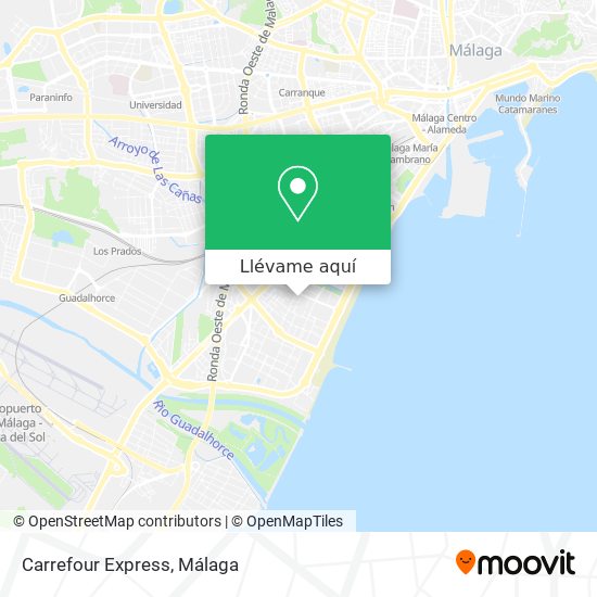 Mapa Carrefour Express