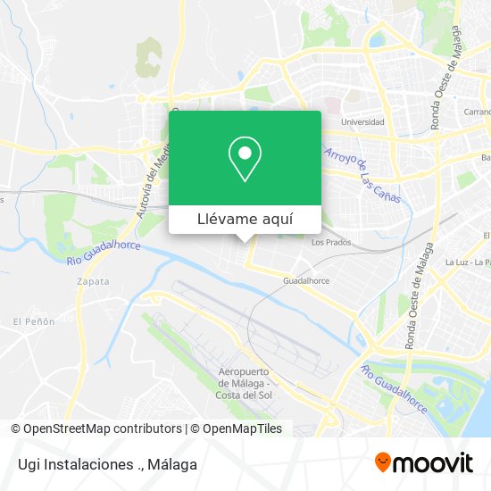 Mapa Ugi Instalaciones .