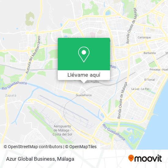 Mapa Azur Global Business