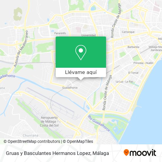 Mapa Gruas y Basculantes Hermanos Lopez