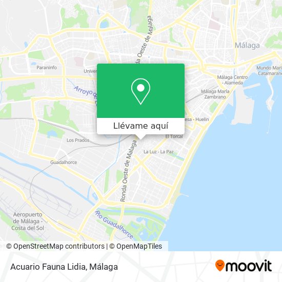 Mapa Acuario Fauna Lidia