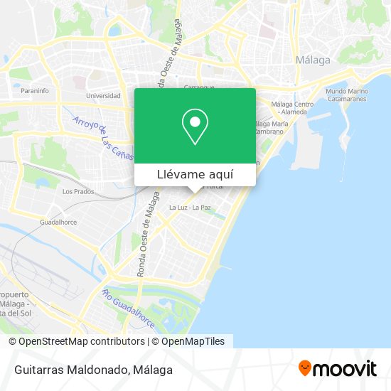 Mapa Guitarras Maldonado