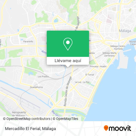 Mapa Mercadillo El Ferial