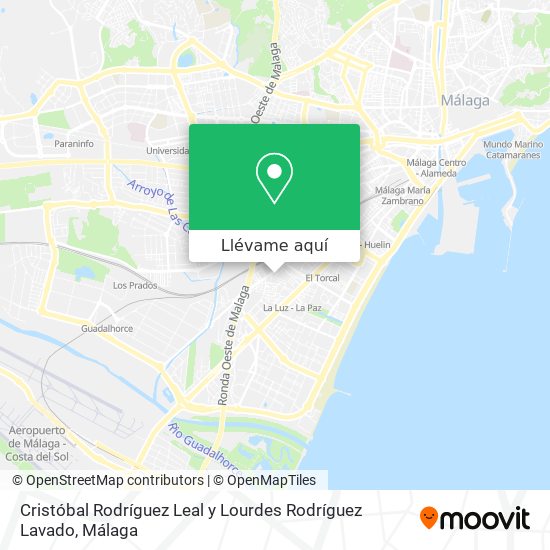 Mapa Cristóbal Rodríguez Leal y Lourdes Rodríguez Lavado